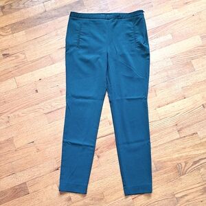 Zara Teal/Emerald Green Dress Pants Sz S